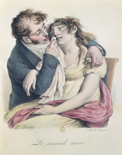 The Second Month of Pregnancy by Louis Leopold Boilly